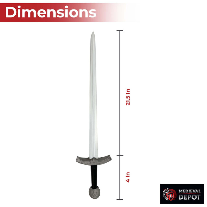 Spherical Pommel Knightly Foam Shortsword