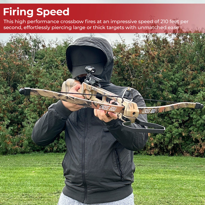 Stealth Striker Hunting Pre Strung Autumn Camo 150LBS Crossbow