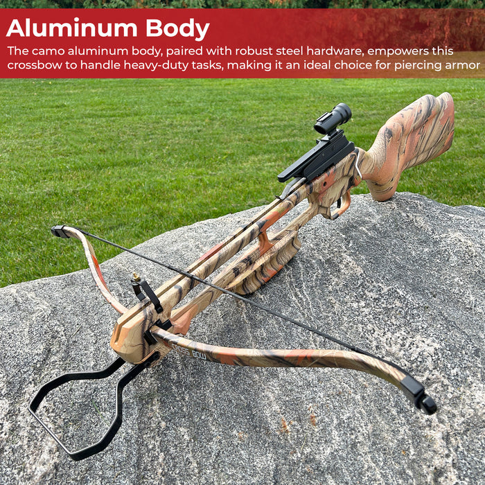 Stealth Striker Hunting Pre Strung Autumn Camo 150LBS Crossbow