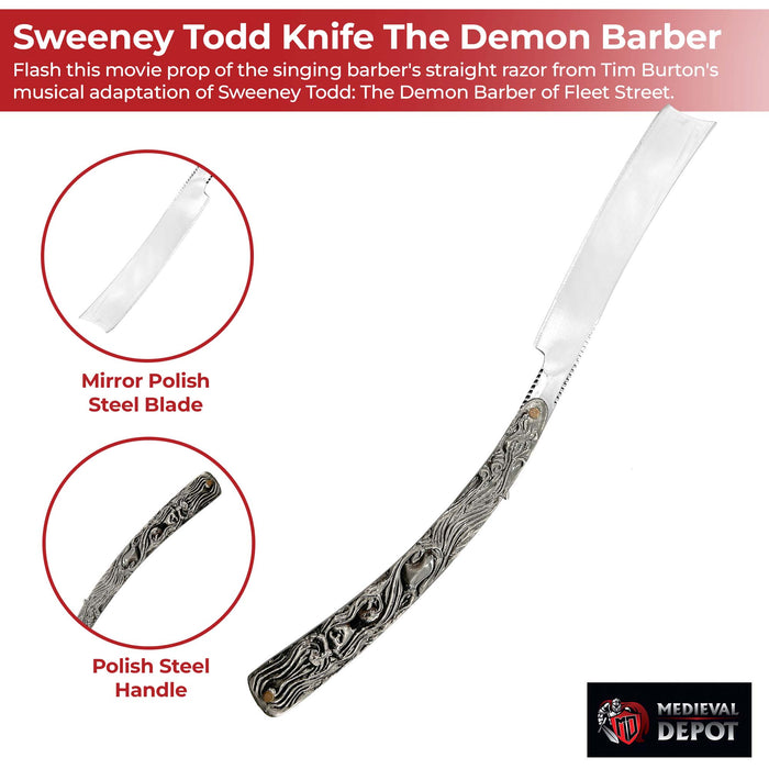 Sweeney Todd Knife The Demon Barber