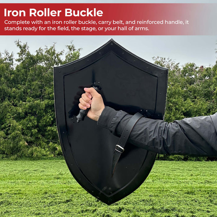 Scottish Rampant Lion Crusader Shield