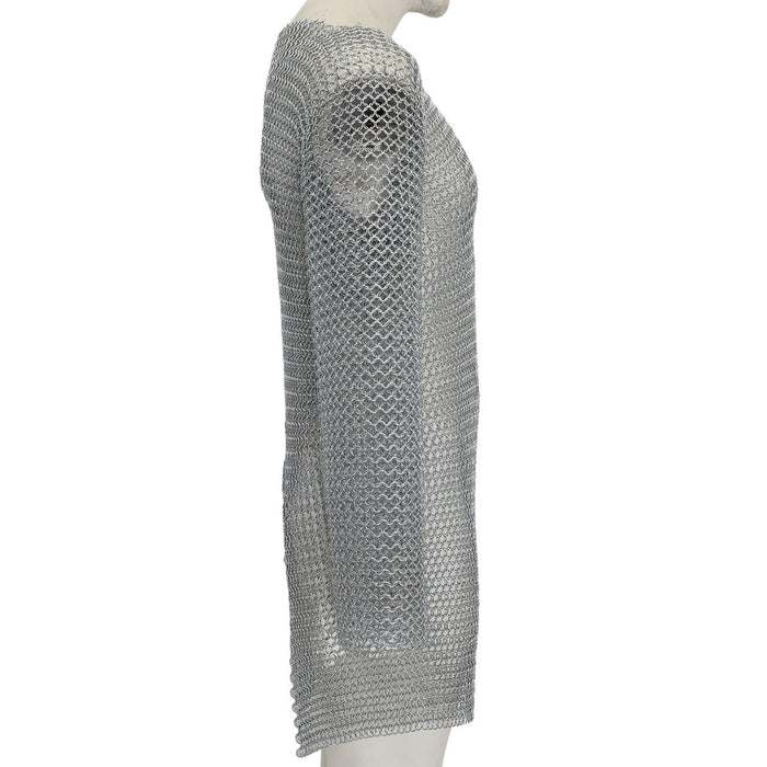 Split-Tail Carbon Steel Chainmail Shirt