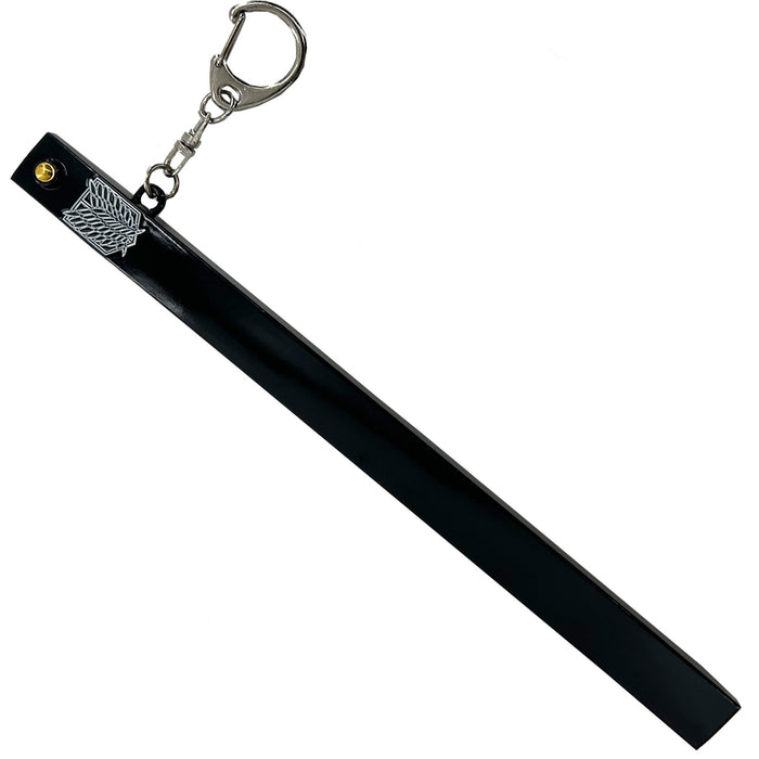 Spring Action Popup Mini Katana Keychain AOT 3D Maneuver Blade Edition