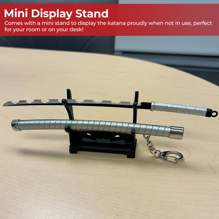 Spring Action Popup Mini Katana Keychain Inosuke Hashibira Edition