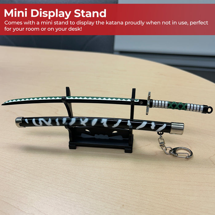 Spring Action Popup Mini Katana Keychain Shinazugawa Katana Edition