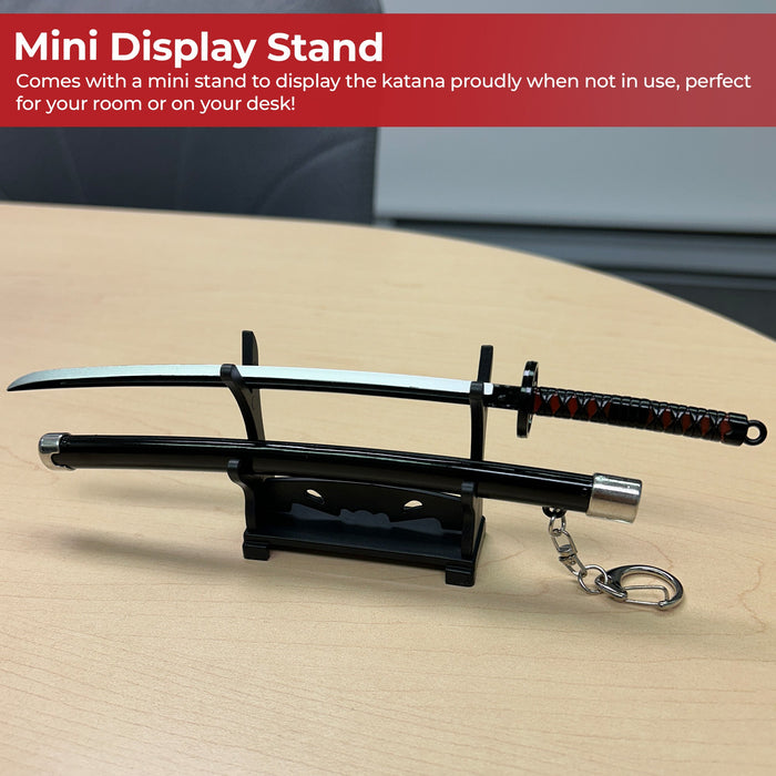 Spring Action Popup Mini Katana Keychain Tanjiro Sword Edition