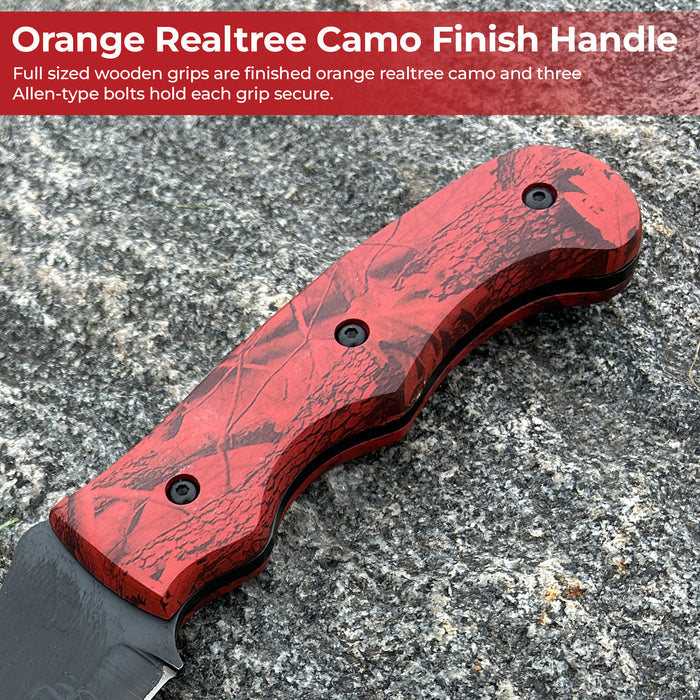 The Hunted Realtree Orange Knife