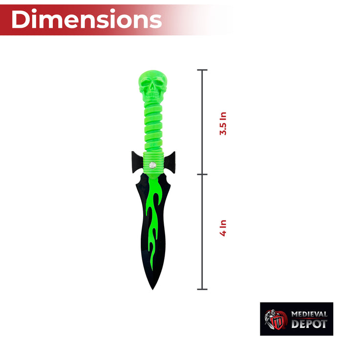 Twisted Tomb Throwing Knife Set