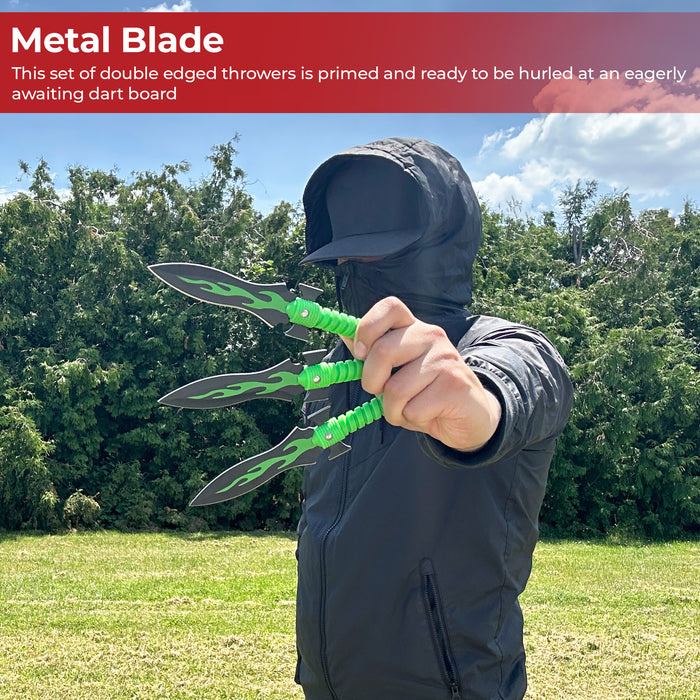 Twisted Tomb Throwing Knife Set