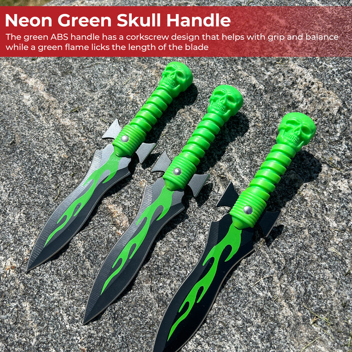 Twisted Tomb Throwing Knife Set