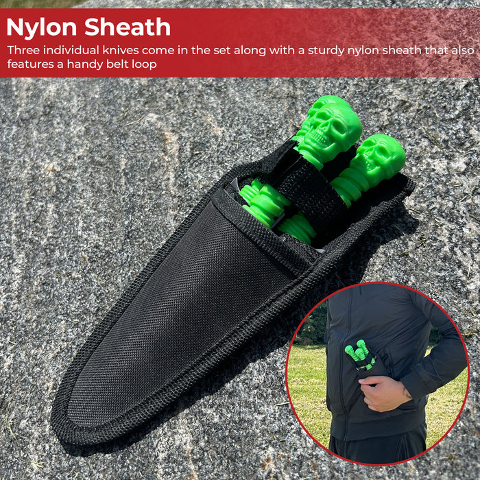 Twisted Tomb Throwing Knife Set