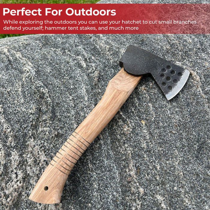 Undefined Wooden Camping Outdoor Hatchet