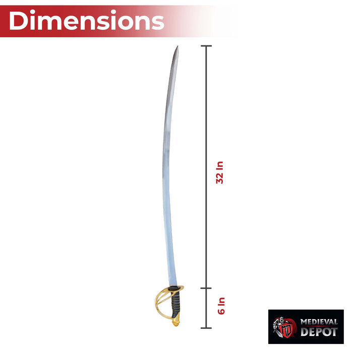 Union Valor American Civil War Cavalry Sabre Sword