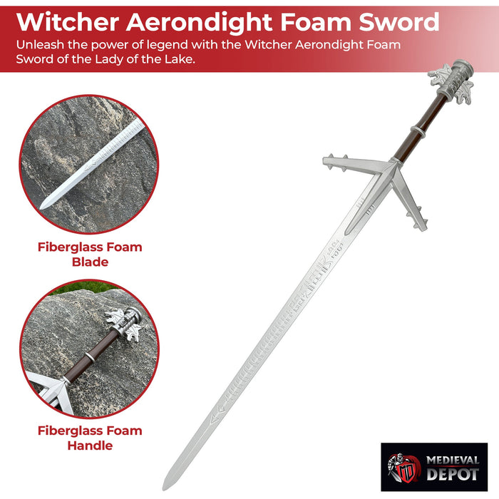 Witcher Aerondight Foam Sword of the Lady of the Lake