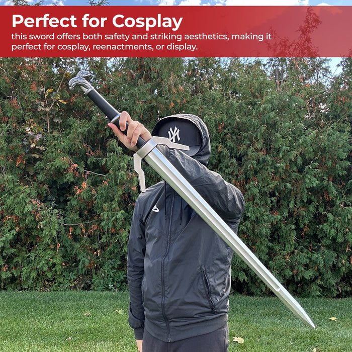 Witcher Enhanced Wolven Silver Foam Sword