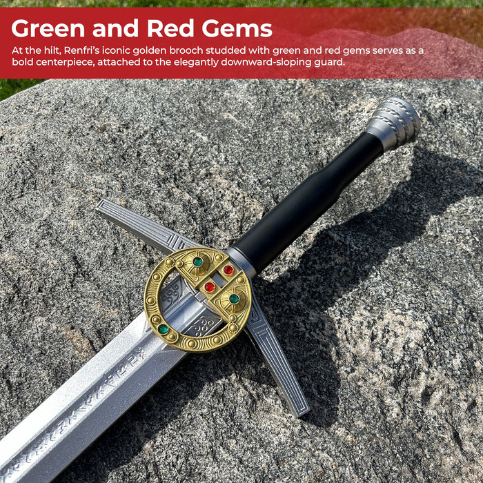 Witcher Renfri Brooch Foam Sword
