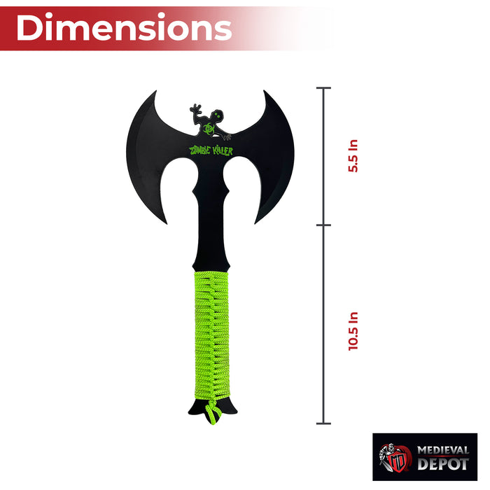 Zombie Killer Double Bit Full Tang Axe