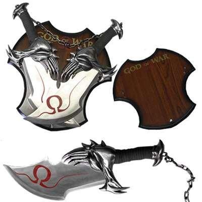 God Of War Twin Blade Short Dagger - Medieval Depot