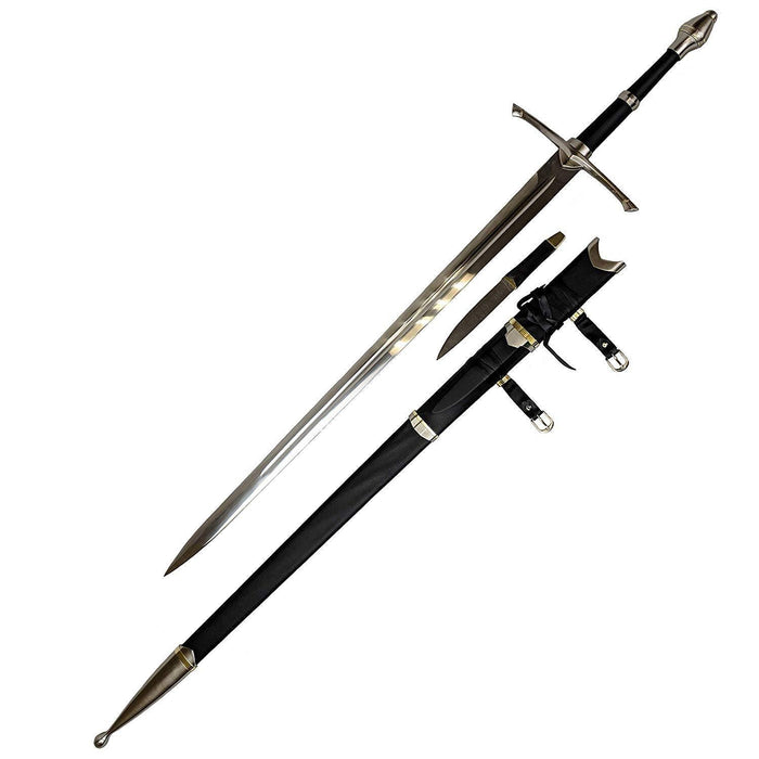 Medieval Strider Sword with Knife In The Scabbard - Medieval Depot