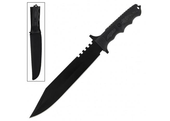 Fixed Deadly Reinforcements Blackout Knife - Medieval Depot
