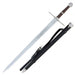 Witcher - Hunters Wild Silver Wolf Battle Sword - Medieval Depot