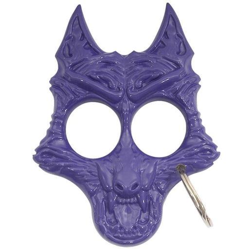 Self Defense Twilight Werewolf Keychain Purple