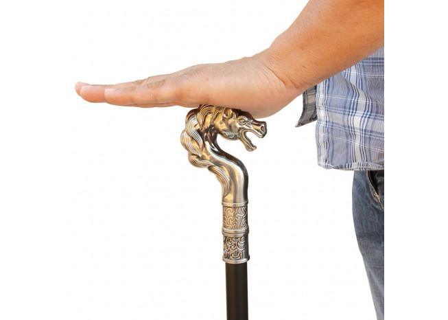 Thoroughbred Show Horse Sword Cane - Medieval Depot