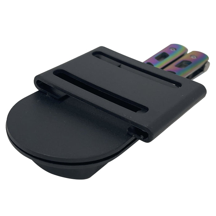 Chameleon Rainbow Butterfly Style Multitool Blade trainer with Case