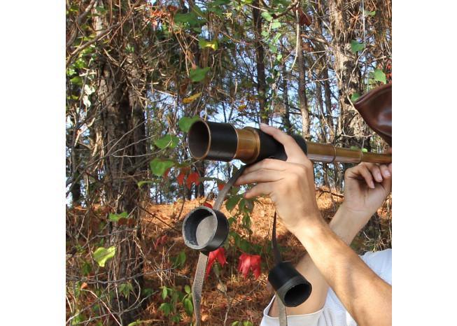 Brass Land Ho Pirate Spyglass Telescope - Medieval Depot