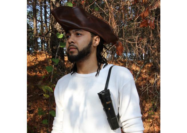 Brass Land Ho Pirate Spyglass Telescope - Medieval Depot