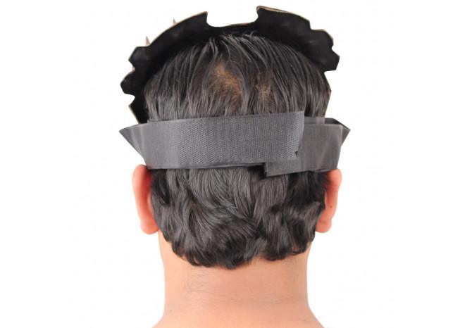 Fantasy Predator Warrior Copper Movie Battle Mask - Medieval Depot