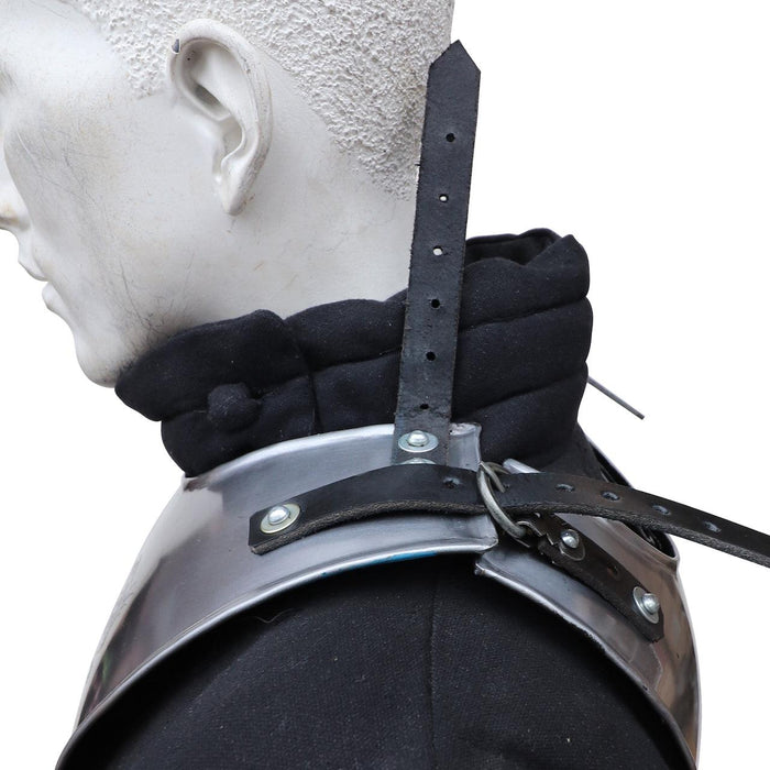 Dragon Hunter Medieval Steel Adjustable Gorget Armor - Medieval Depot