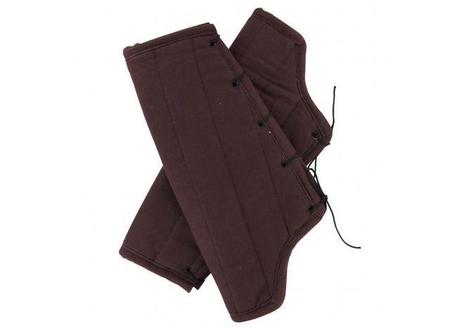 Medieval Flank Attack Padded Greaves Armor - Medieval Depot