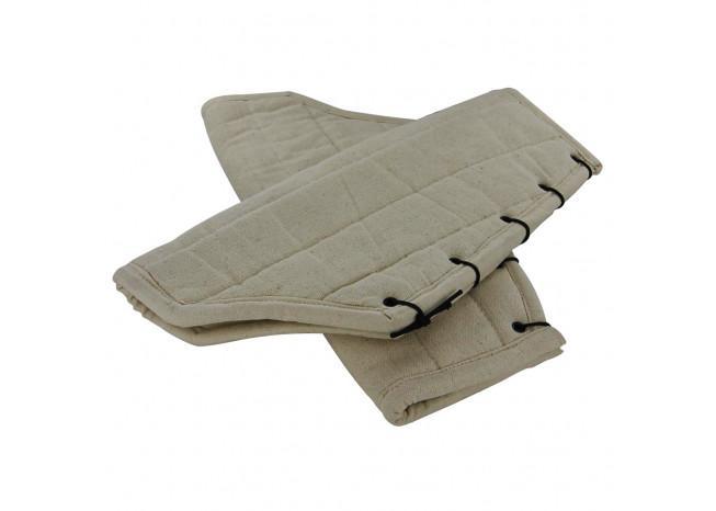 Shock Charge Medieval Padded Greaves Armor - Medieval Depot