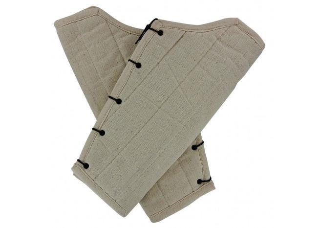 Shock Charge Medieval Padded Greaves Armor - Medieval Depot