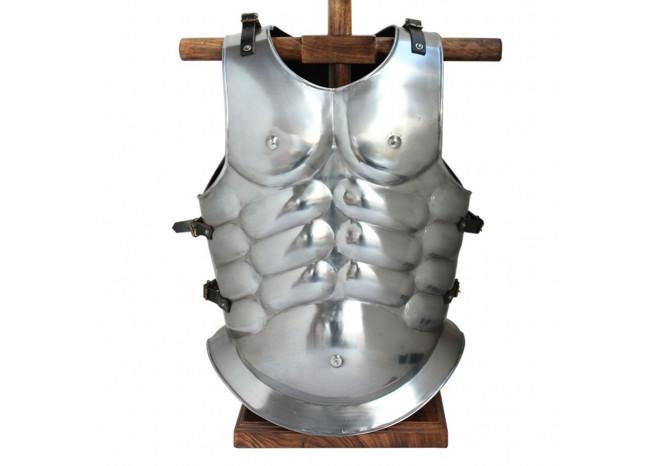 Forged Roman Conqueror Muscle Cuirass Body Armor - Medieval Depot