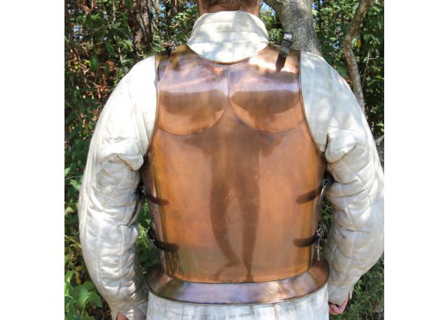 Medieval Roman Greek Muscle Body Armor Cuirass Brass Finish - Medieval Depot