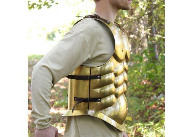 Lael's Roman Gladiatorial Arena Brass Cuirass - Medieval Depot