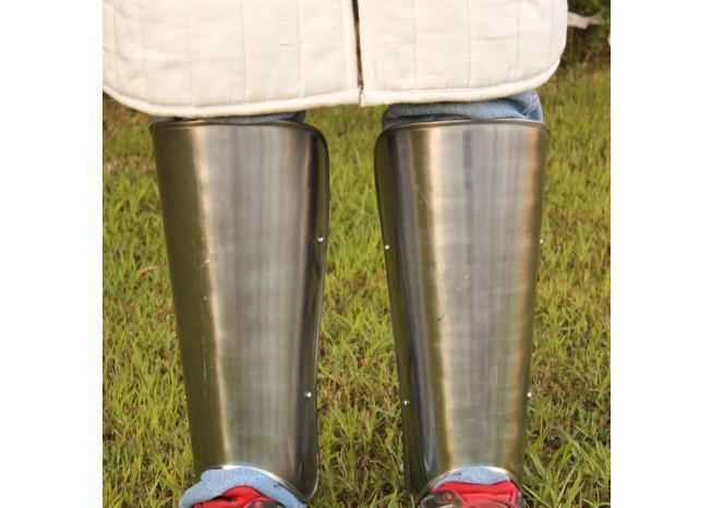 Renaissance Austere Melee Demi-Greaves - Medieval Depot