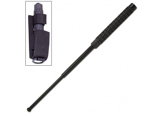 Baton Solid Steel Non Glare 16 Inch - Medieval Depot