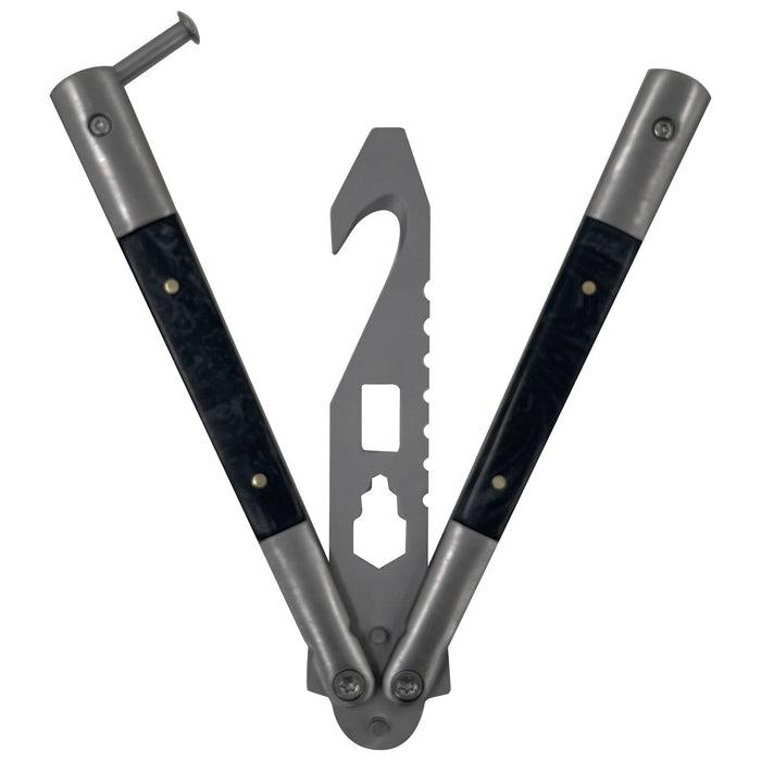 Mystic Black Butterfly Style Multitool Blade Trainer