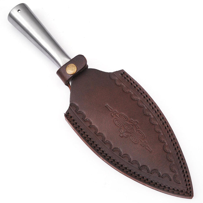 Norse Viking Leaf Long Spear Head High Carbon Steel - Medieval Depot