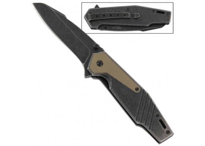Stealth Protocol Spring Assist Pocket Knife - Medieval Depot