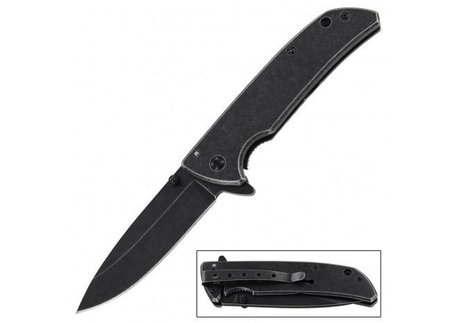 Assisted Spring Blade Global Devastation Knife - Medieval Depot