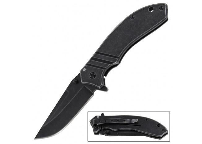 Spring Blade Steel Isolation Pocket Knife - Medieval Depot