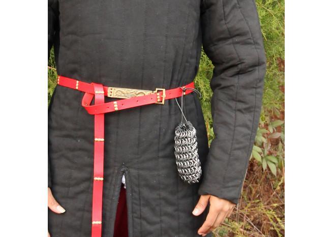 Dark Ages Tempt Fate Chainmail Dice Bag - Medieval Depot