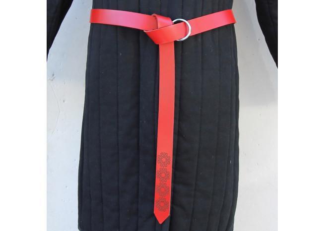 Leather Power of Love Viking Belt - Medieval Depot