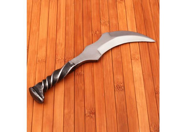 Locomotive Reaper Hand Forged Railroad Spike Knife - Medieval Depot