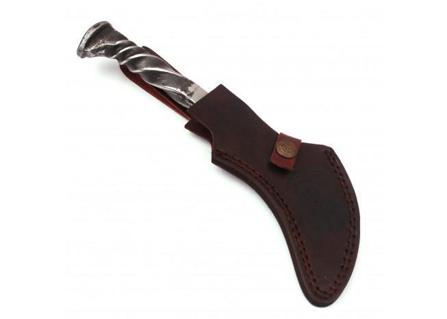 Locomotive Reaper Hand Forged Railroad Spike Knife - Medieval Depot