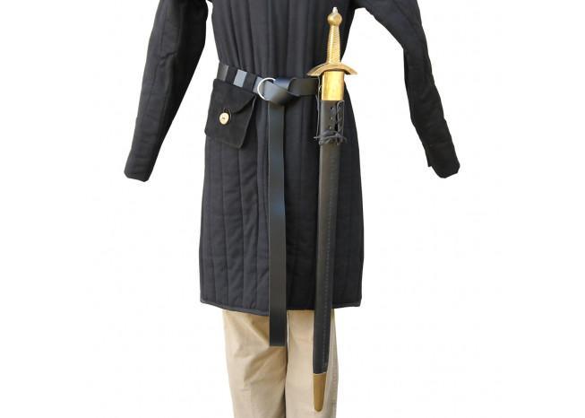 Medieval Conventional Knights Belt with Pouch Frog Set - Medieval Depot